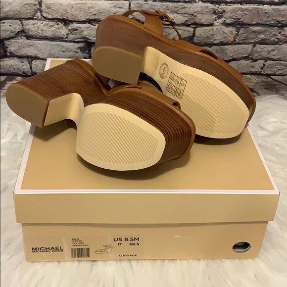 Michael Kors wedges Divia shoes platforms sandals - Picture 4 of 8